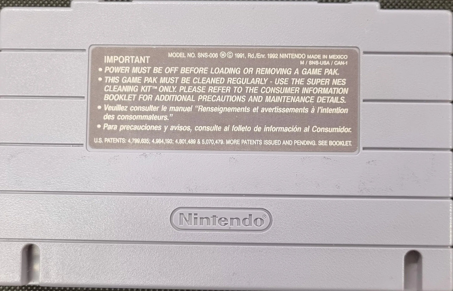 Super Mario RPG Legend Of The Seven Stars (NTSC) - ZZGames.dk