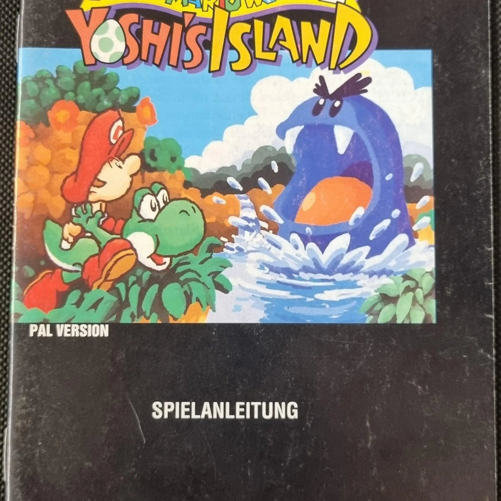 Super Mario World 2 Yoshi's Island manual (NOE) - ZZGames.dk