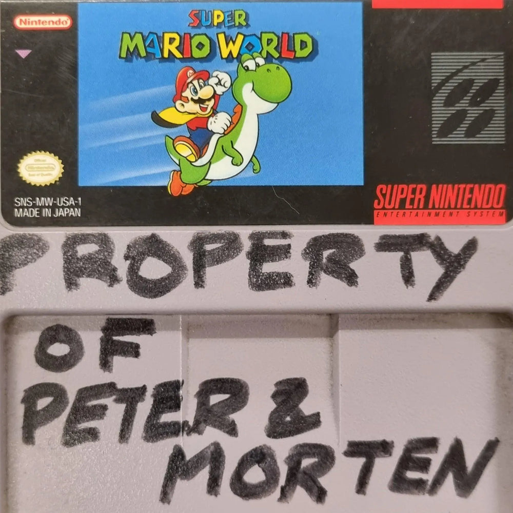 Super Mario World (NTSC) (Tusch på cart) - ZZGames.dk