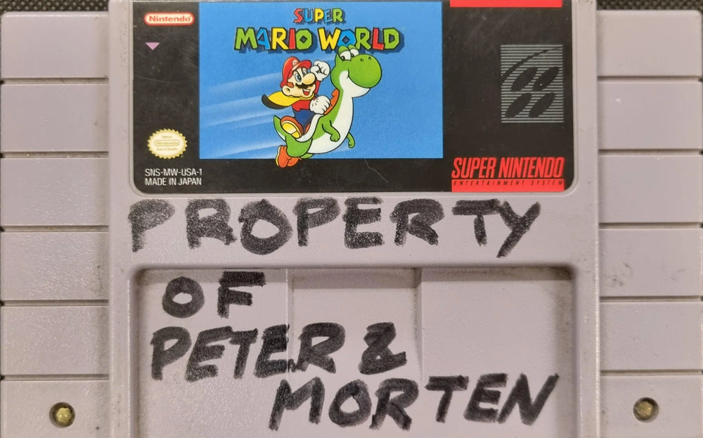 Super Mario World (NTSC) (Tusch på cart) - ZZGames.dk