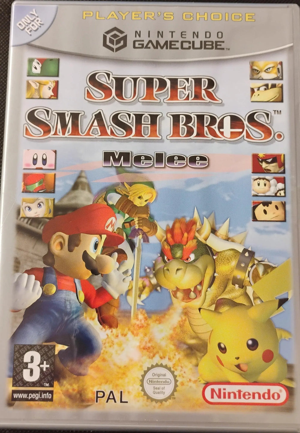 Super Smash Bros. Melee (Player's Choice) (Hollandsk cover) - ZZGames.dk