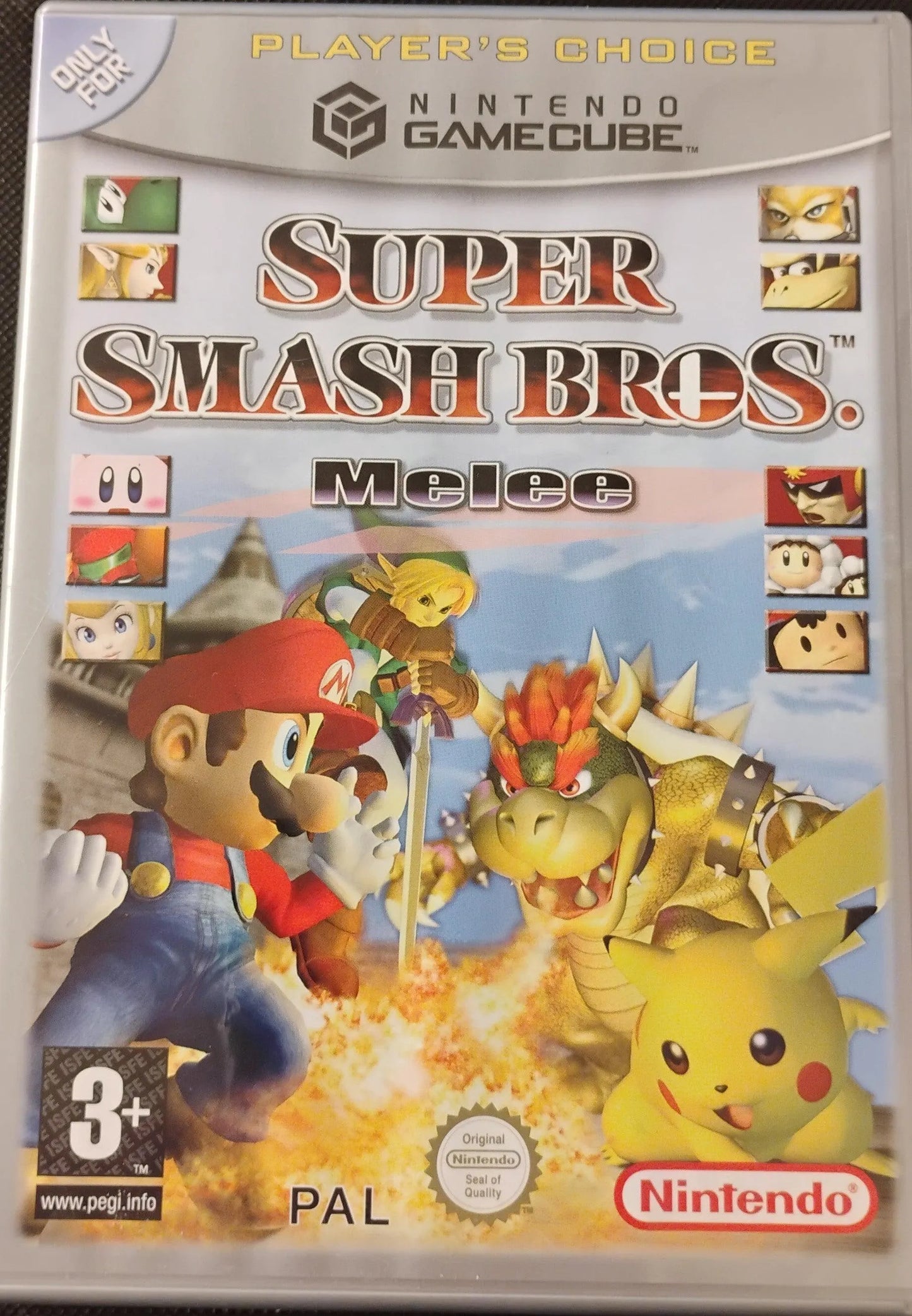 Super Smash Bros. Melee (Player's Choice) (Hollandsk cover) - ZZGames.dk