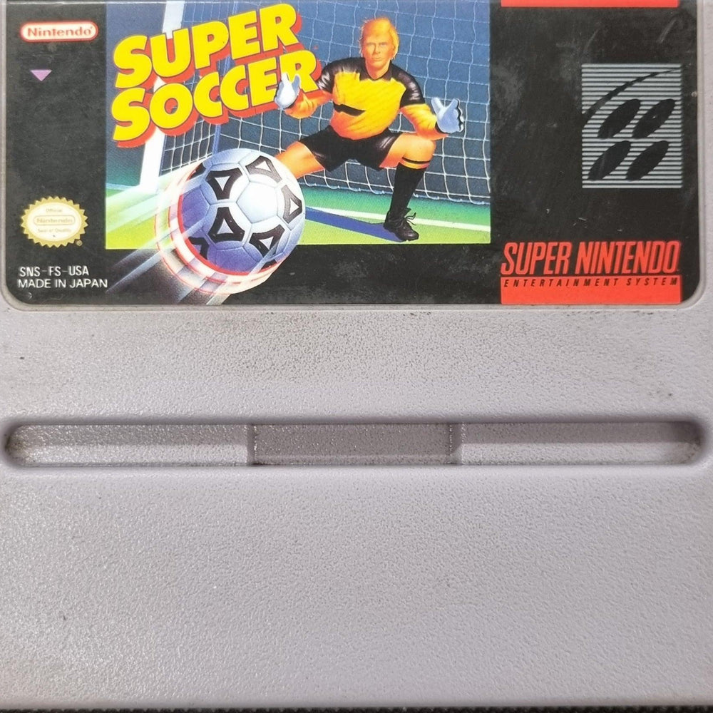 Super Soccer (NTSC) (Tusch på cart) - ZZGames.dk