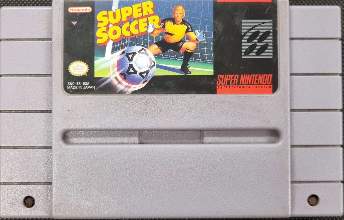 Super Soccer (NTSC) (Tusch på cart) - ZZGames.dk