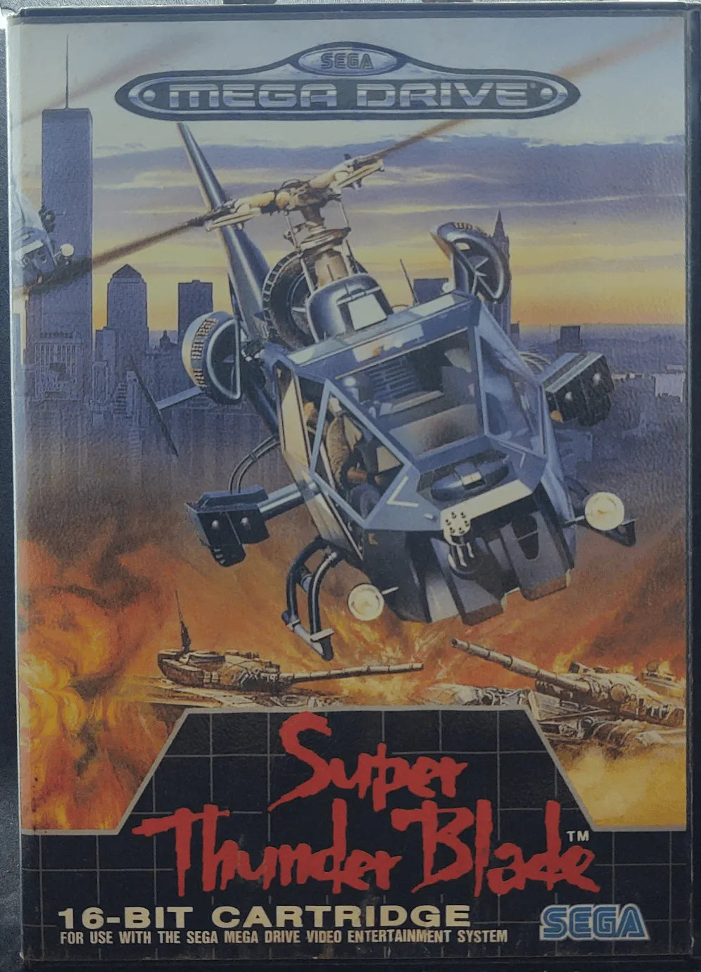 Super Thunder Blade (u. manual) - ZZGames.dk