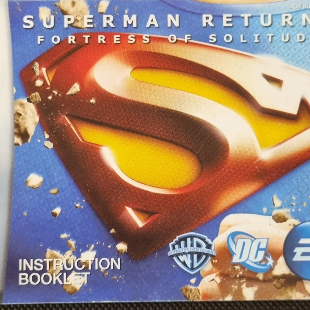 Superman Returns manual (SCN) - ZZGames.dk
