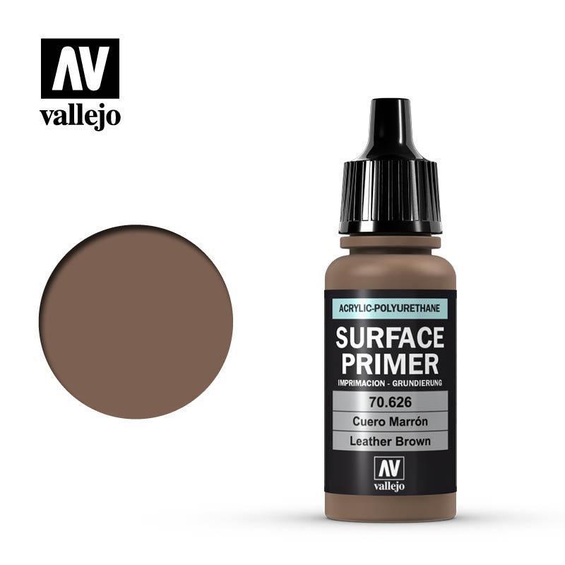 SURFACE PRIMER LEATHER BROWN 17ML - ZZGames.dk