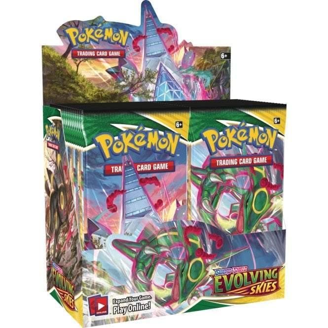Sword & Shield 7 Evolving Skies Booster Display - ZZGames.dk