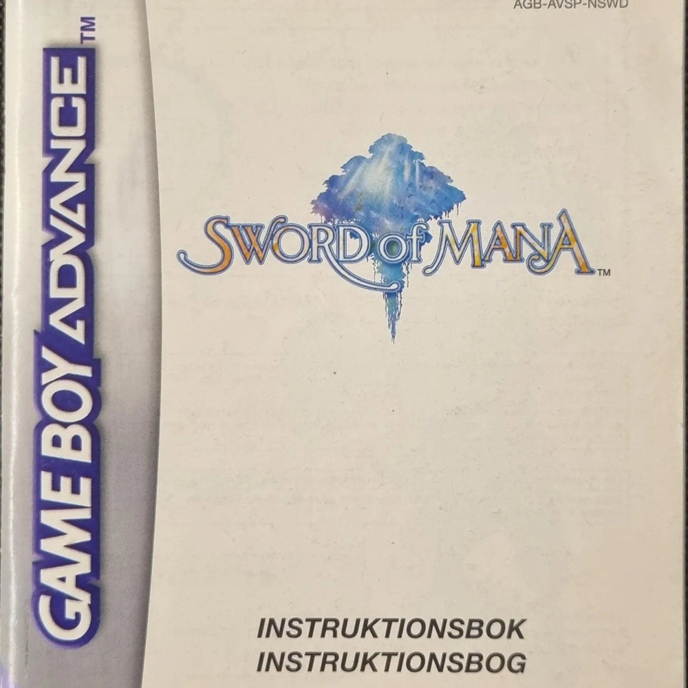 Sword of Mana manual (SWD) - ZZGames.dk