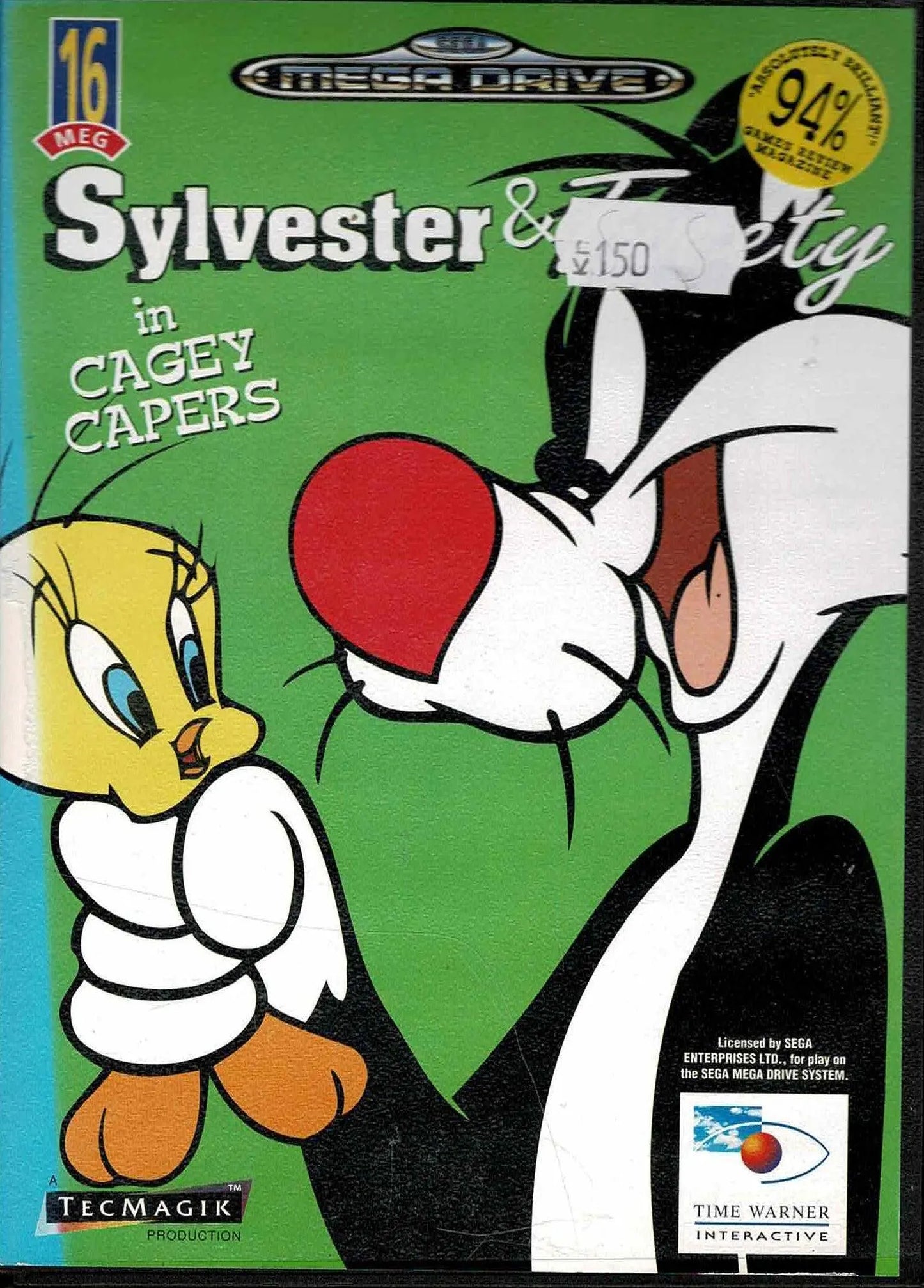 Sylvester & Tweety (kosmetiske fejl) - ZZGames.dk