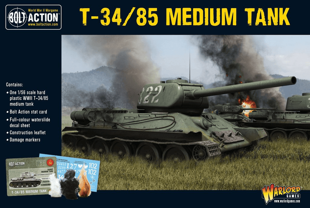 T34/85 Medium Tank - ZZGames.dk