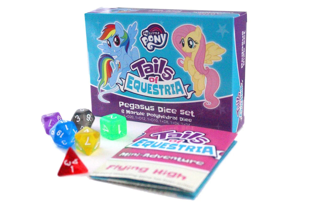 Tails of Equestria: Dice set - Pegasus - ZZGames.dk