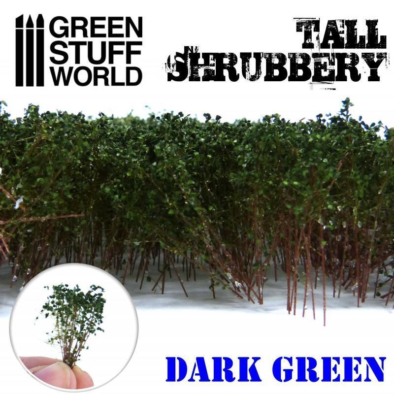 Tall Shrubbery - Dark Green - ZZGames.dk