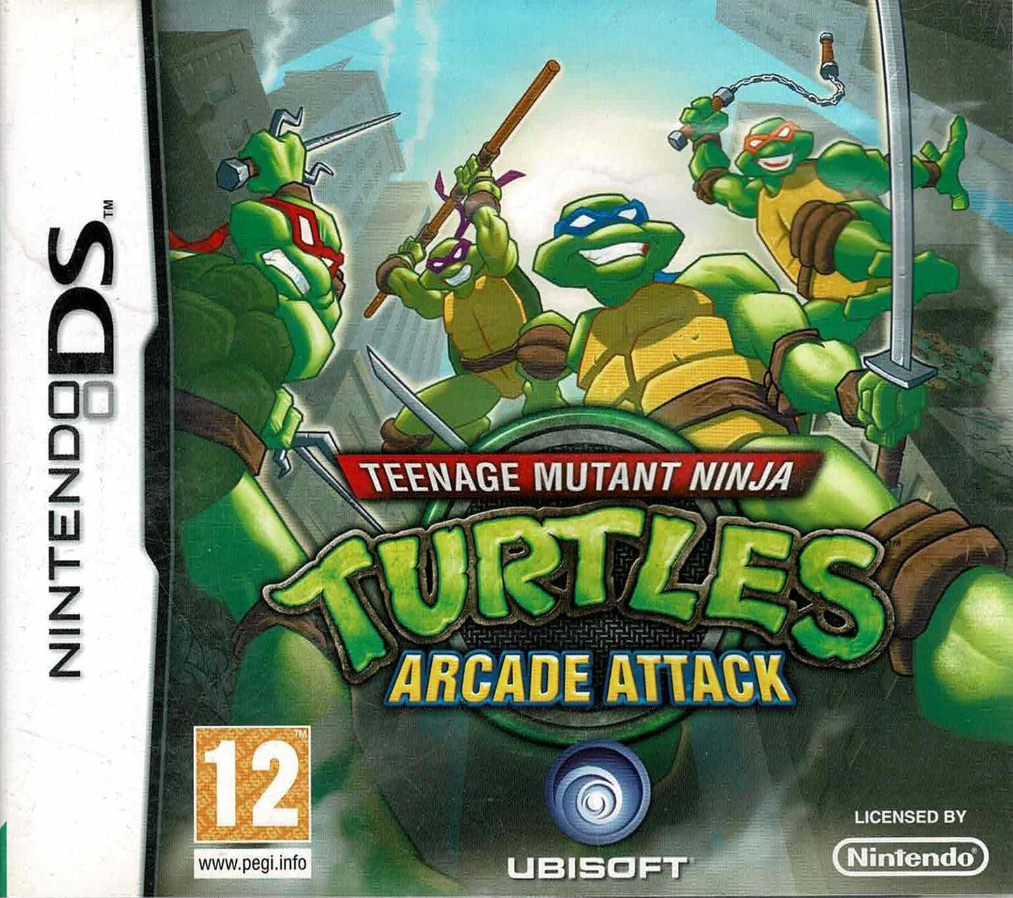 Teenage Mutant Ninja Tutrtles Arcade Attack - ZZGames.dk