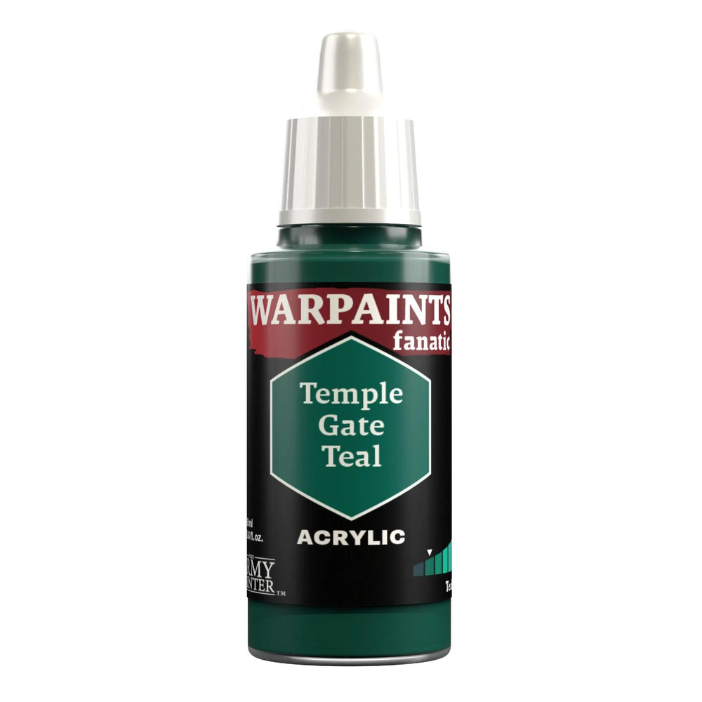 Temple Gate Teal (Warpaints Fanatic Acrylics) - ZZGames.dk