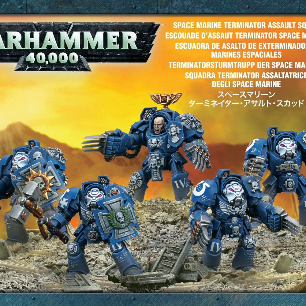 SPACE MARINES TERMINATOR ASSAULT SQUAD - ZZGames.dk