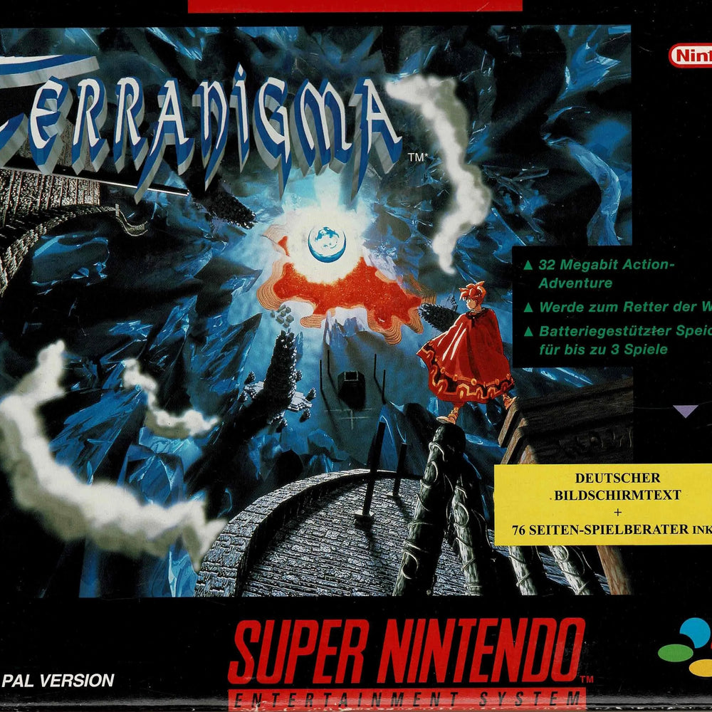 Terranigma Box Snes Terranigma Big Box (tysk) –