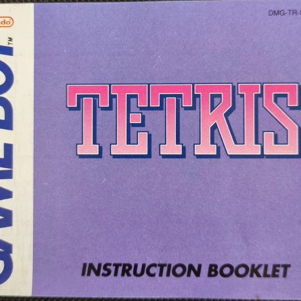 Tetris manual (SCN) - ZZGames.dk