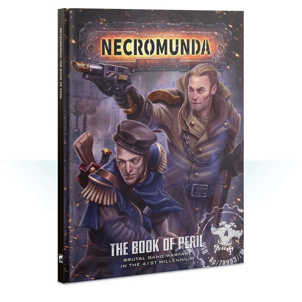 NECROMUNDA: THE BOOK OF PERIL (HARDBACK) - ZZGames.dk