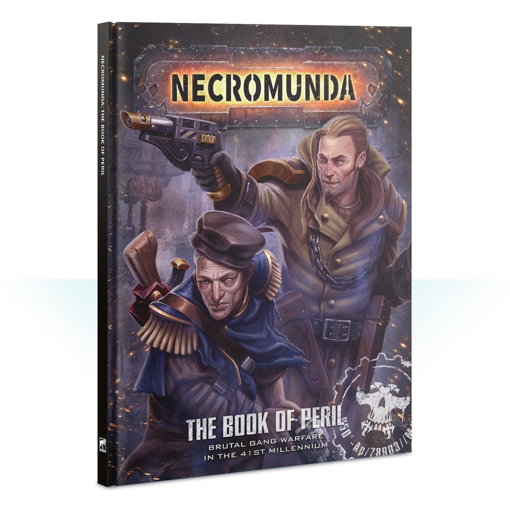 NECROMUNDA: THE BOOK OF PERIL (HARDBACK) - ZZGames.dk