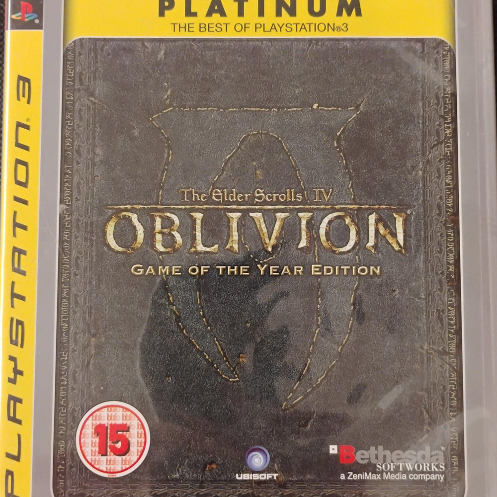 The Elder Scrolls IV: Oblivion Game of The Year Edition (Platinum) (Kosmetiske fejl) - ZZGames.dk