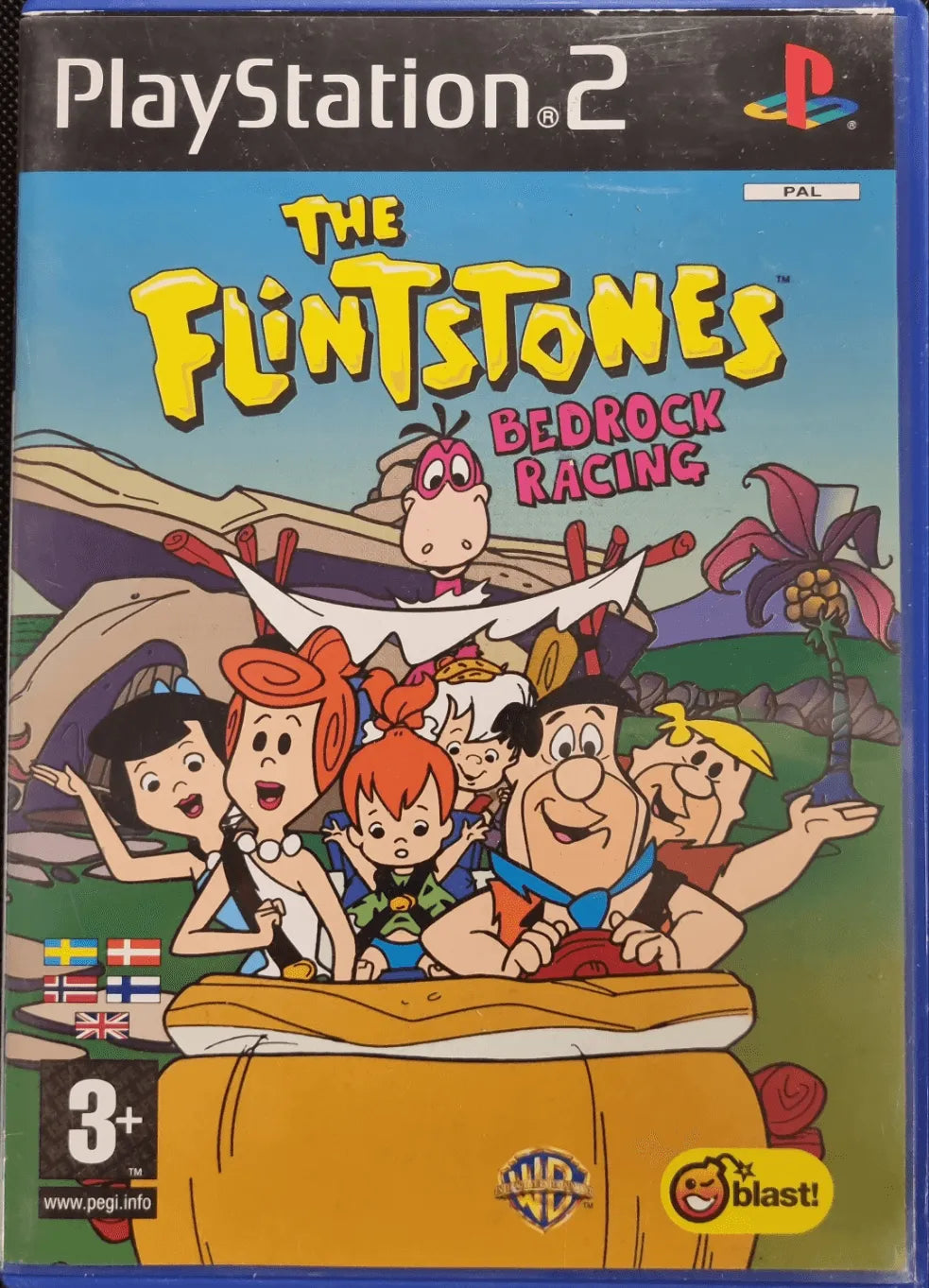 The Flintstones Bedrock Racing - ZZGames.dk