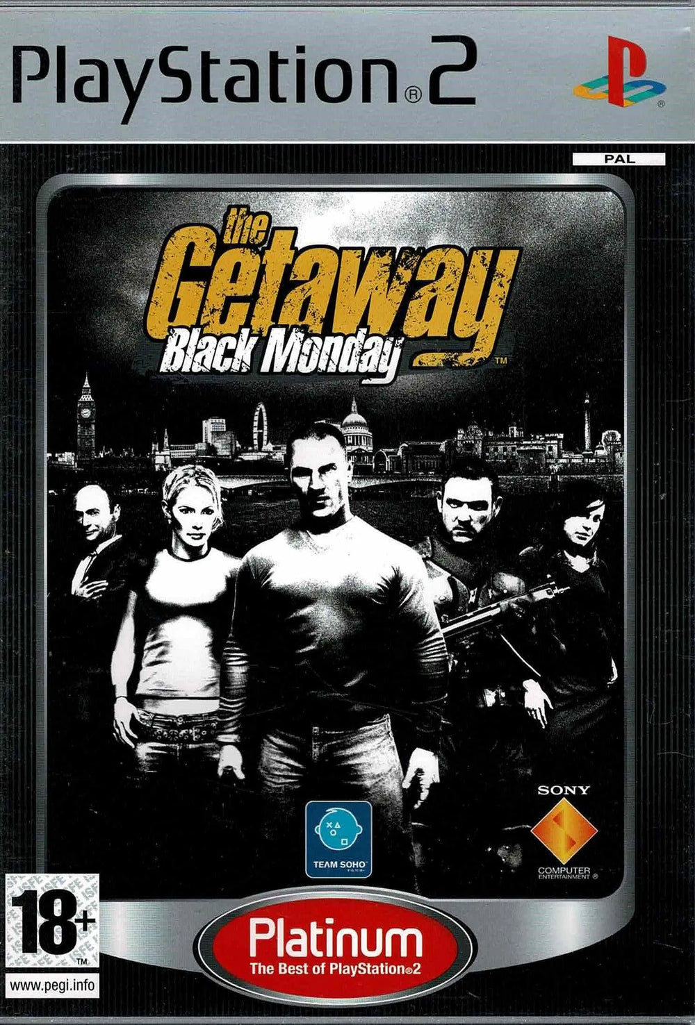 The Getaway: Black Monday (Platinum) - ZZGames.dk