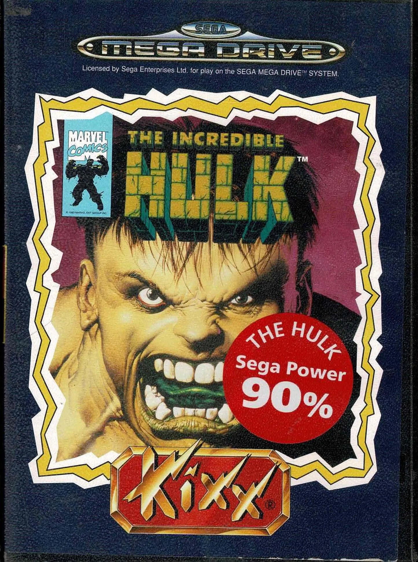 The Incredible Hulk (u. manual) - ZZGames.dk