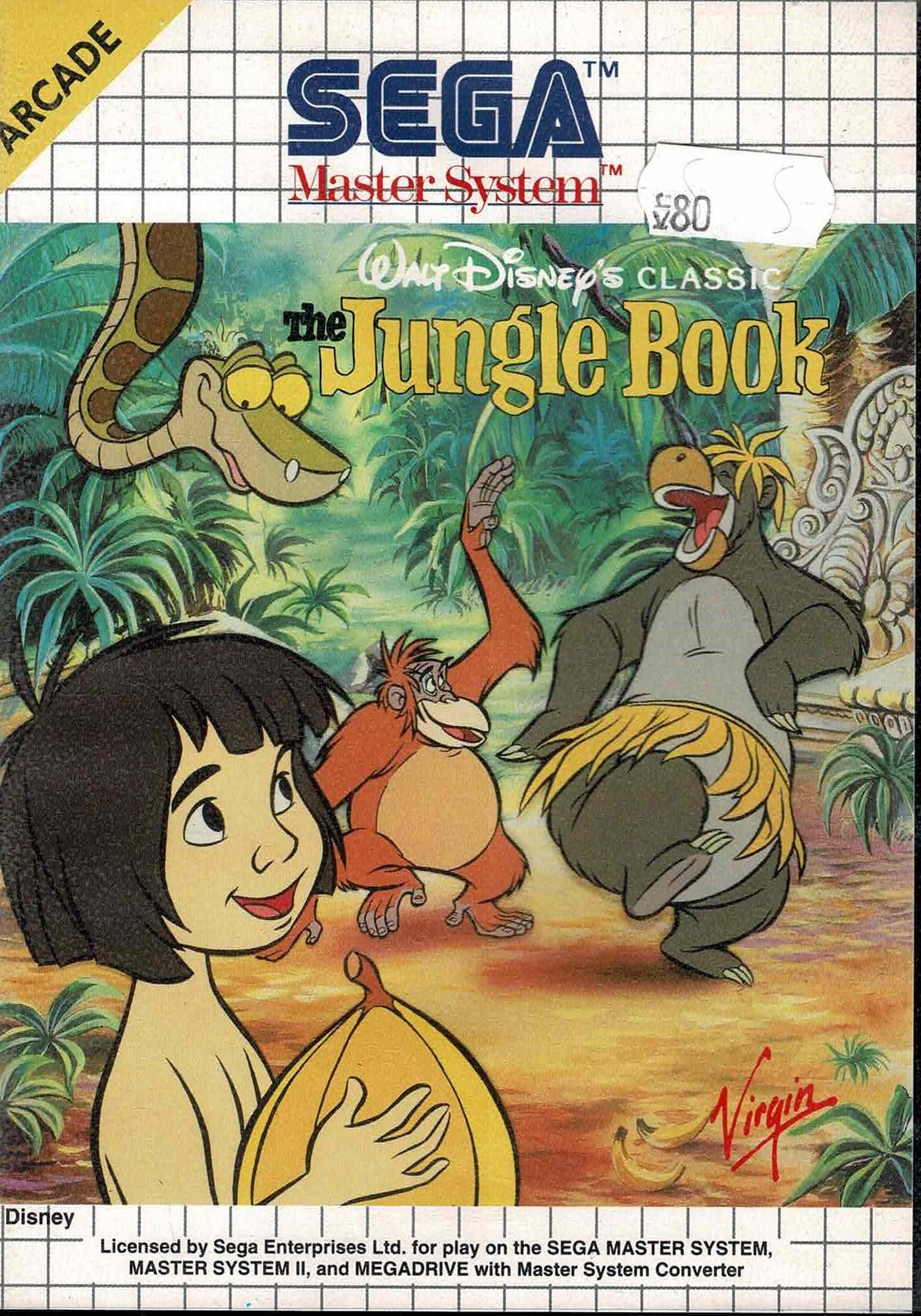 The Jungle Book (u. manual) - ZZGames.dk