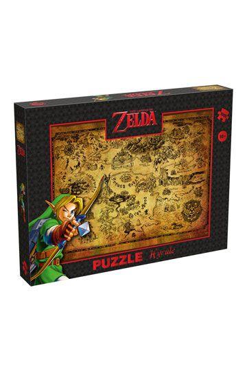 The Legend Of Zelda Jigsaw Puzzle Hyrule (1000 pieces) - ZZGames.dk