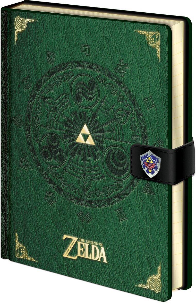 The Legend Of Zelda (Medallion) Premium A5 Notebook - ZZGames.dk