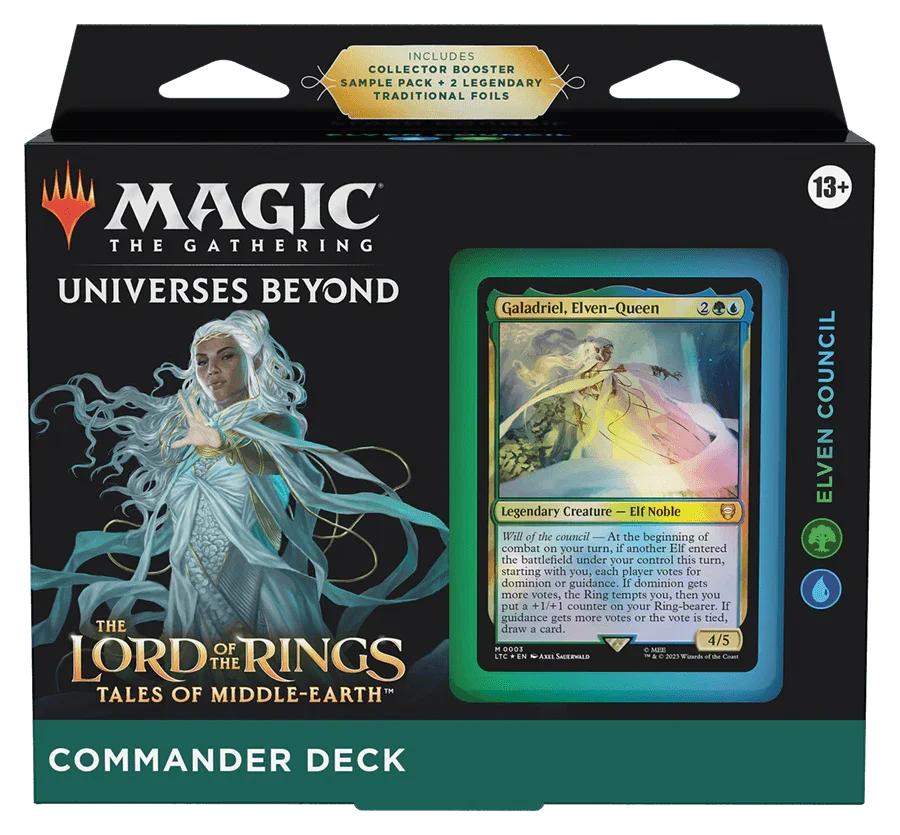 The Lord of the Rings: Tales of Middle-earth Commander Deck Elven Council - ZZGames.dk