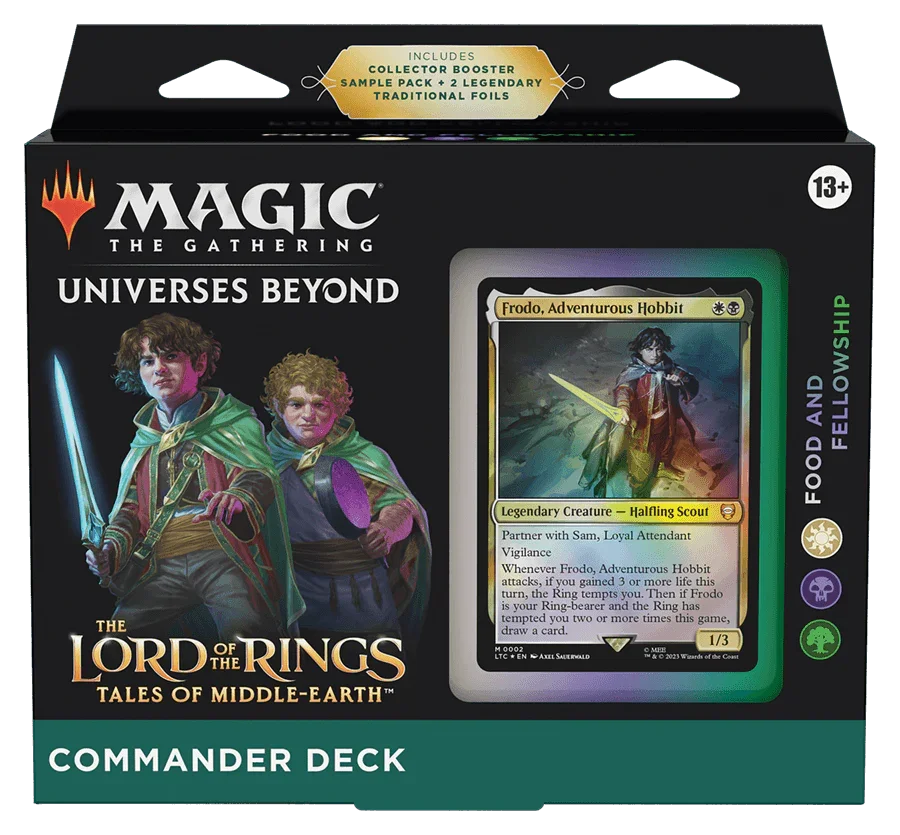 The Lord of the Rings: Tales of Middle-earth Commander Deck Food and Fellowship - ZZGames.dk