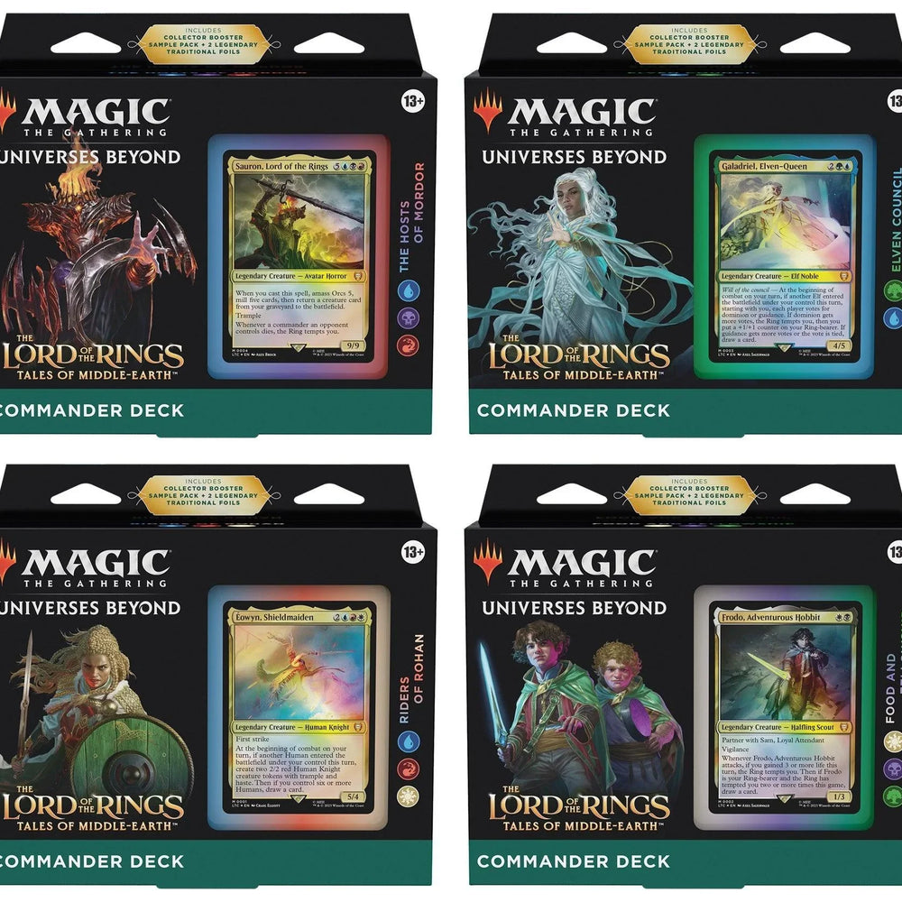 The Lord of the Rings: Tales of Middle-earth Commander Deck Display - ZZGames.dk