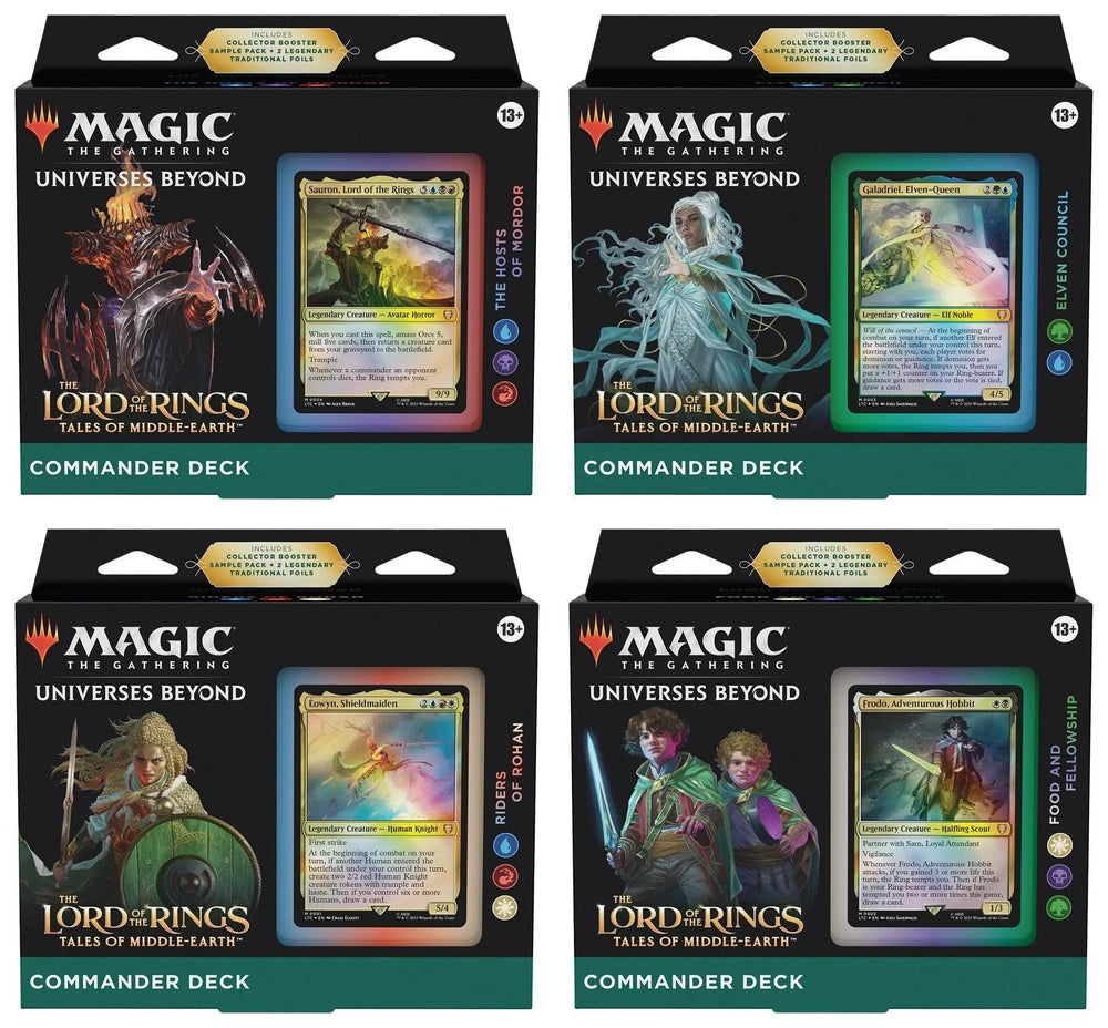 The Lord of the Rings: Tales of Middle-earth Commander Deck Display - ZZGames.dk