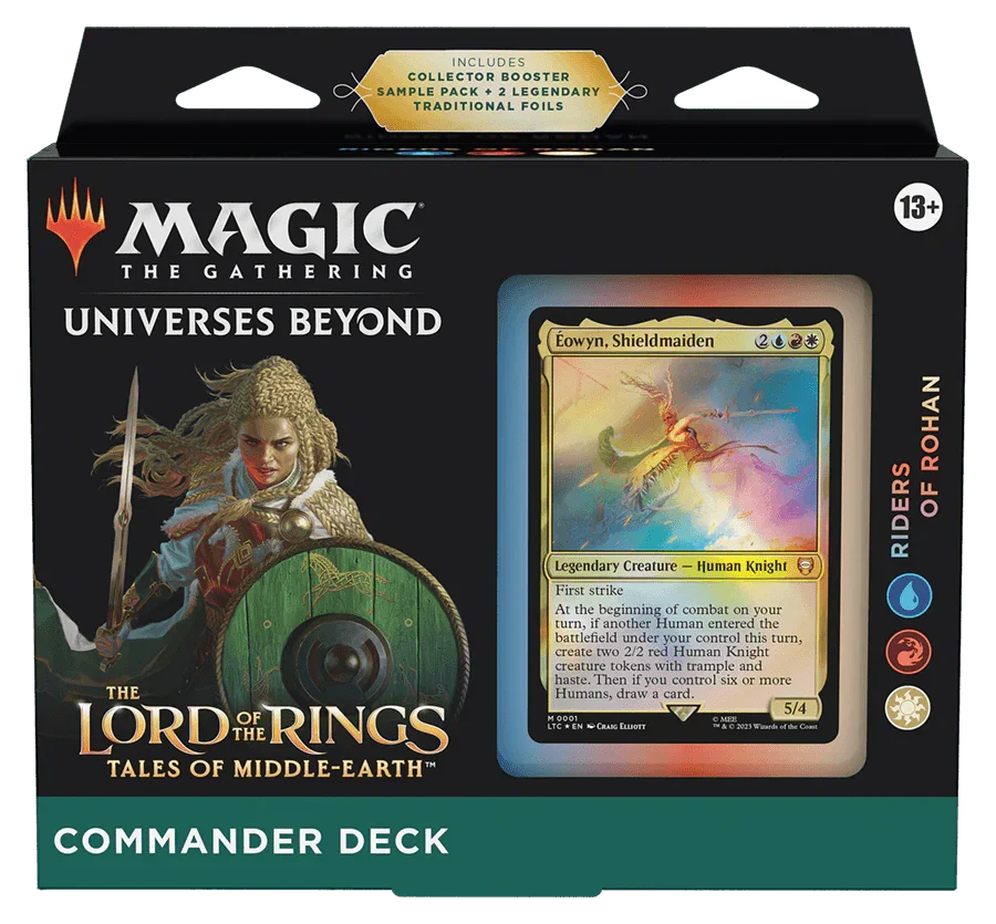 The Lord of the Rings: Tales of Middle-earth Commander Deck Display - ZZGames.dk