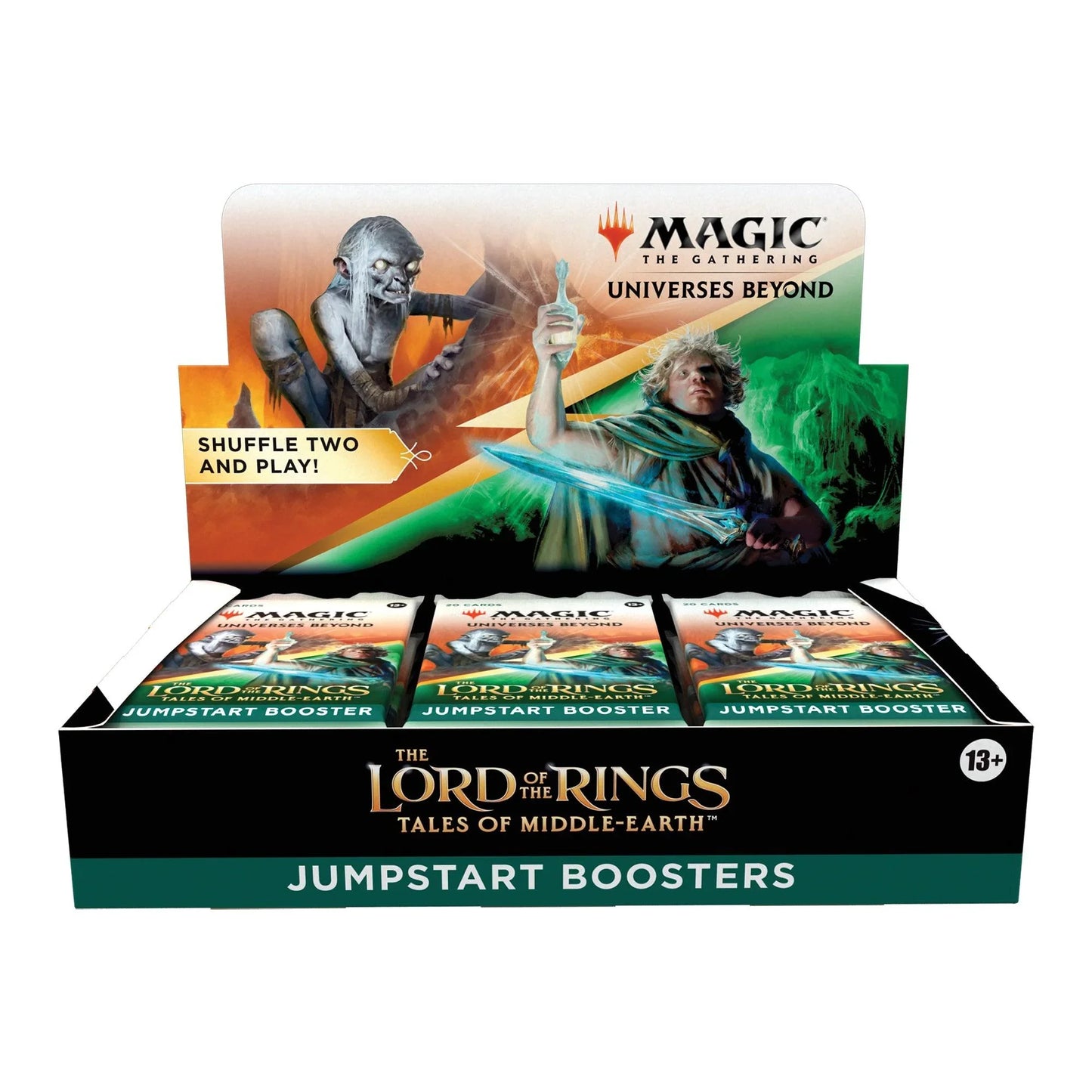 The Lord of the Rings: Tales of Middle-earth Jumpstart Booster Display - ZZGames.dk
