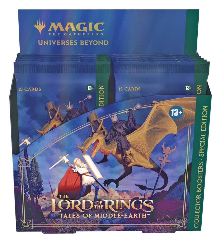 The Lord of the Rings: Tales of Middle-earth™ Special Edition Collector Booster Display - ZZGames.dk