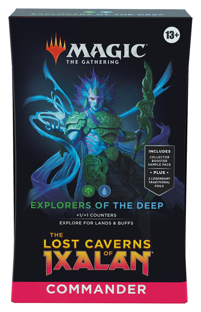 The Lost Caverns of Ixalan Commander Deck: Explorers of the Deep - ZZGames.dk