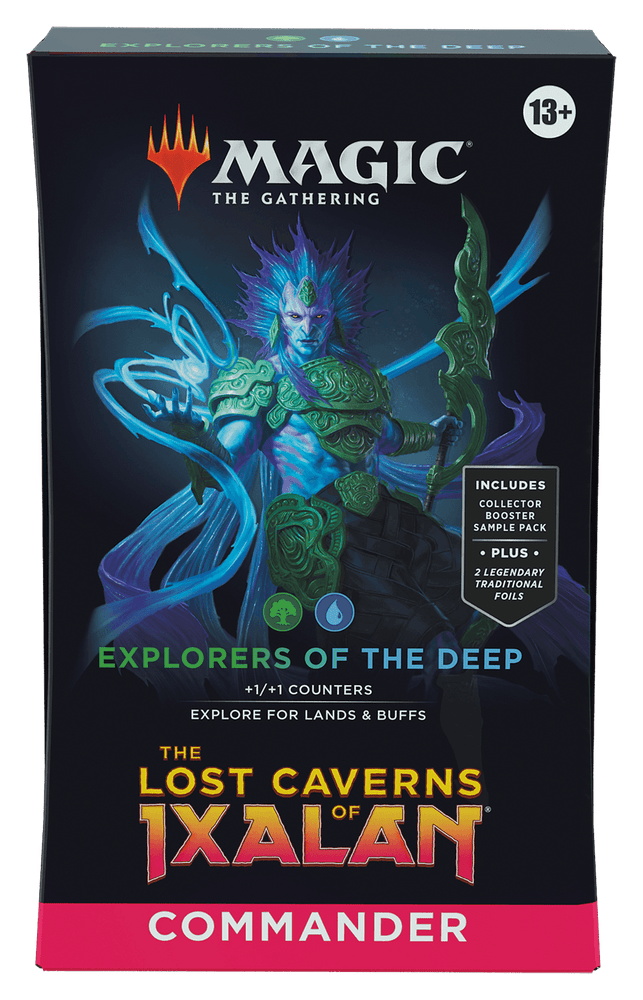 The Lost Caverns of Ixalan Commander Deck: Explorers of the Deep - ZZGames.dk