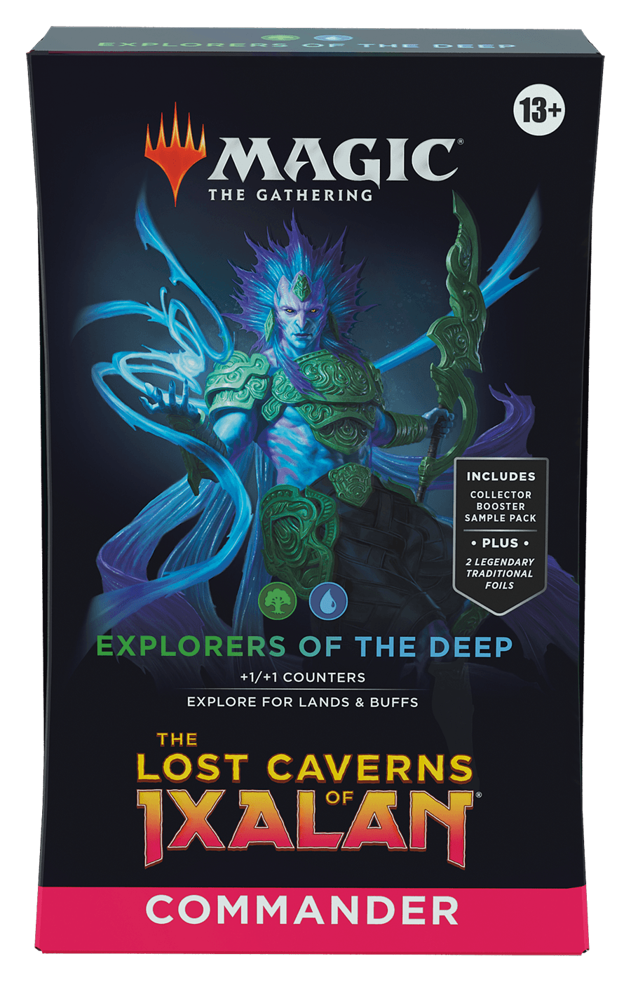 The Lost Caverns of Ixalan Commander Deck: Explorers of the Deep - ZZGames.dk