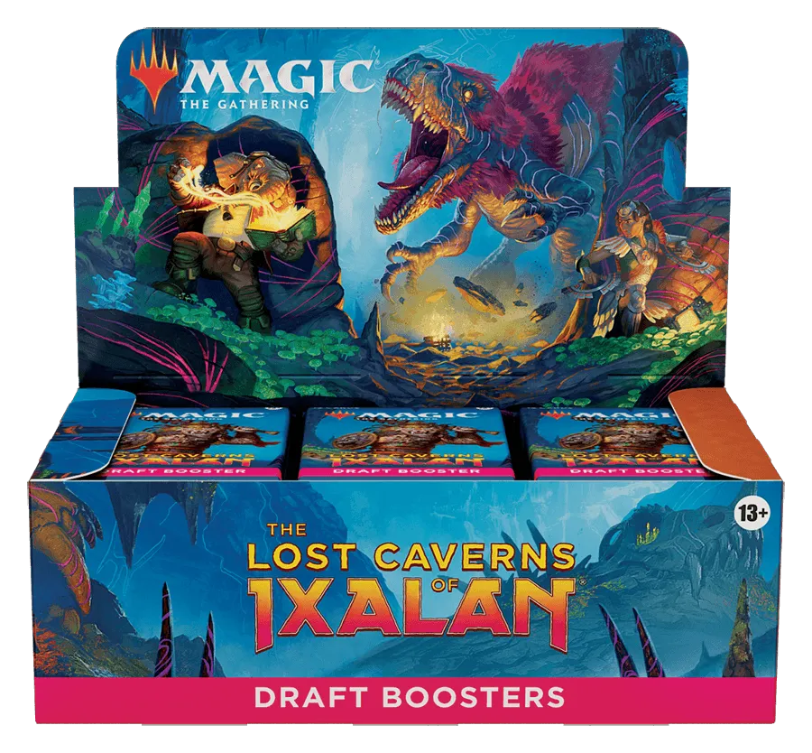 The Lost Caverns of Ixalan Draft Booster Display - ZZGames.dk