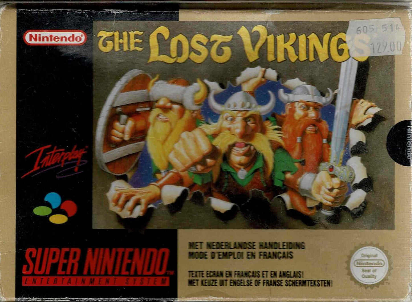 The Lost Vikings i æske - ZZGames.dk
