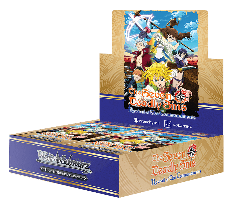 The Seven Deadly Sins: Revival of The Commandments Booster Display - ZZGames.dk