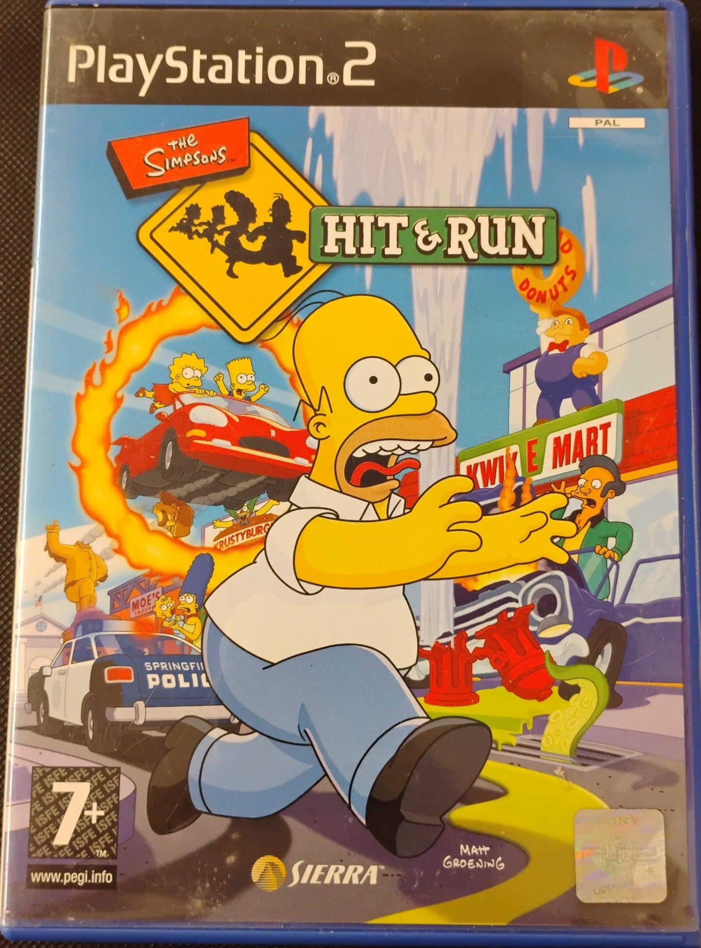 The Simpsons Hit & Run - ZZGames.dk