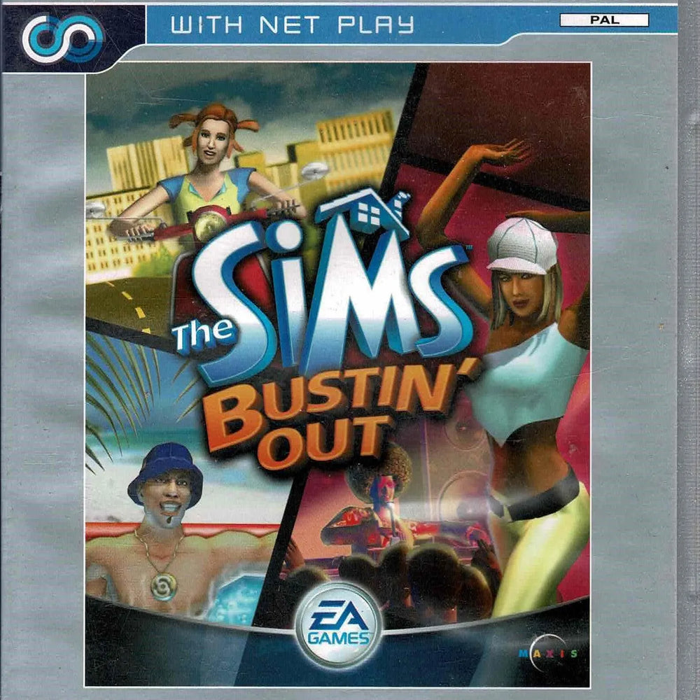 The Sims Bustin' Out (Platinum u. manual) - ZZGames.dk
