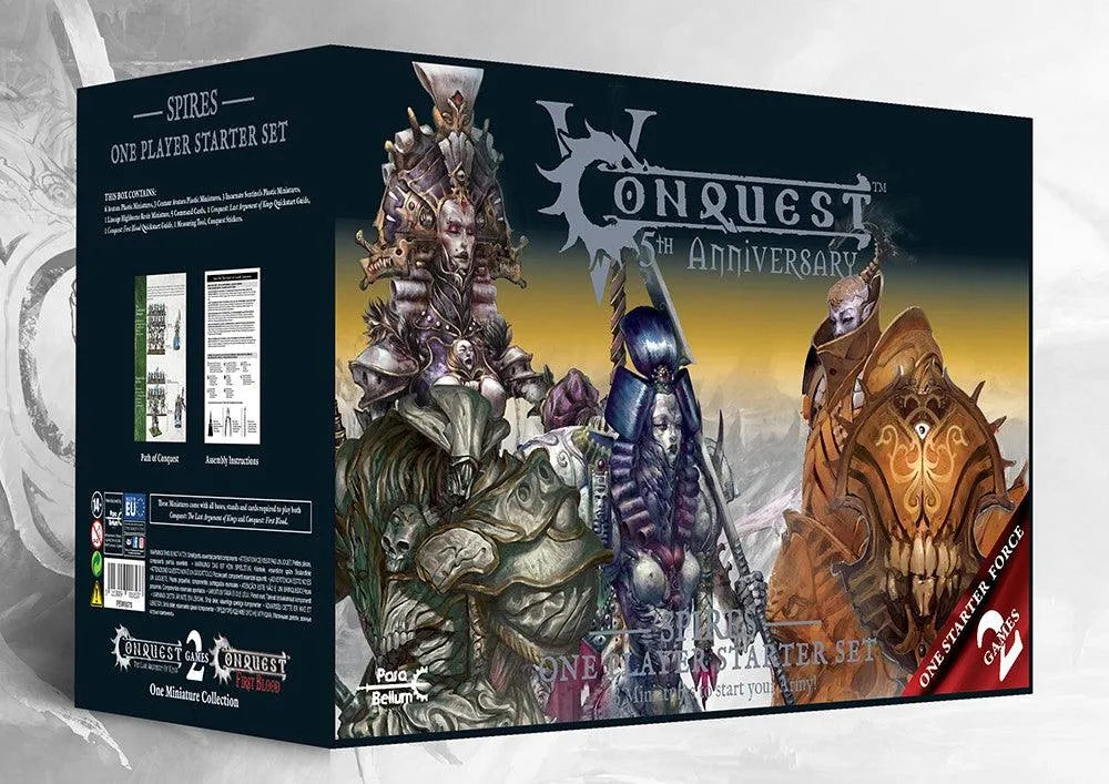 The Spires: 5th Anniversary Supercharged Starter Set - ZZGames.dk