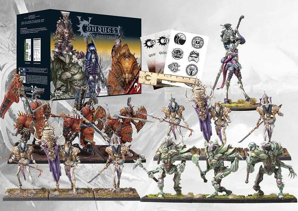 The Spires: 5th Anniversary Supercharged Starter Set - ZZGames.dk