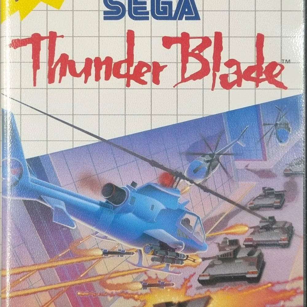 Thunder Blade (Kosmetiske fejl, u. manual) - ZZGames.dk