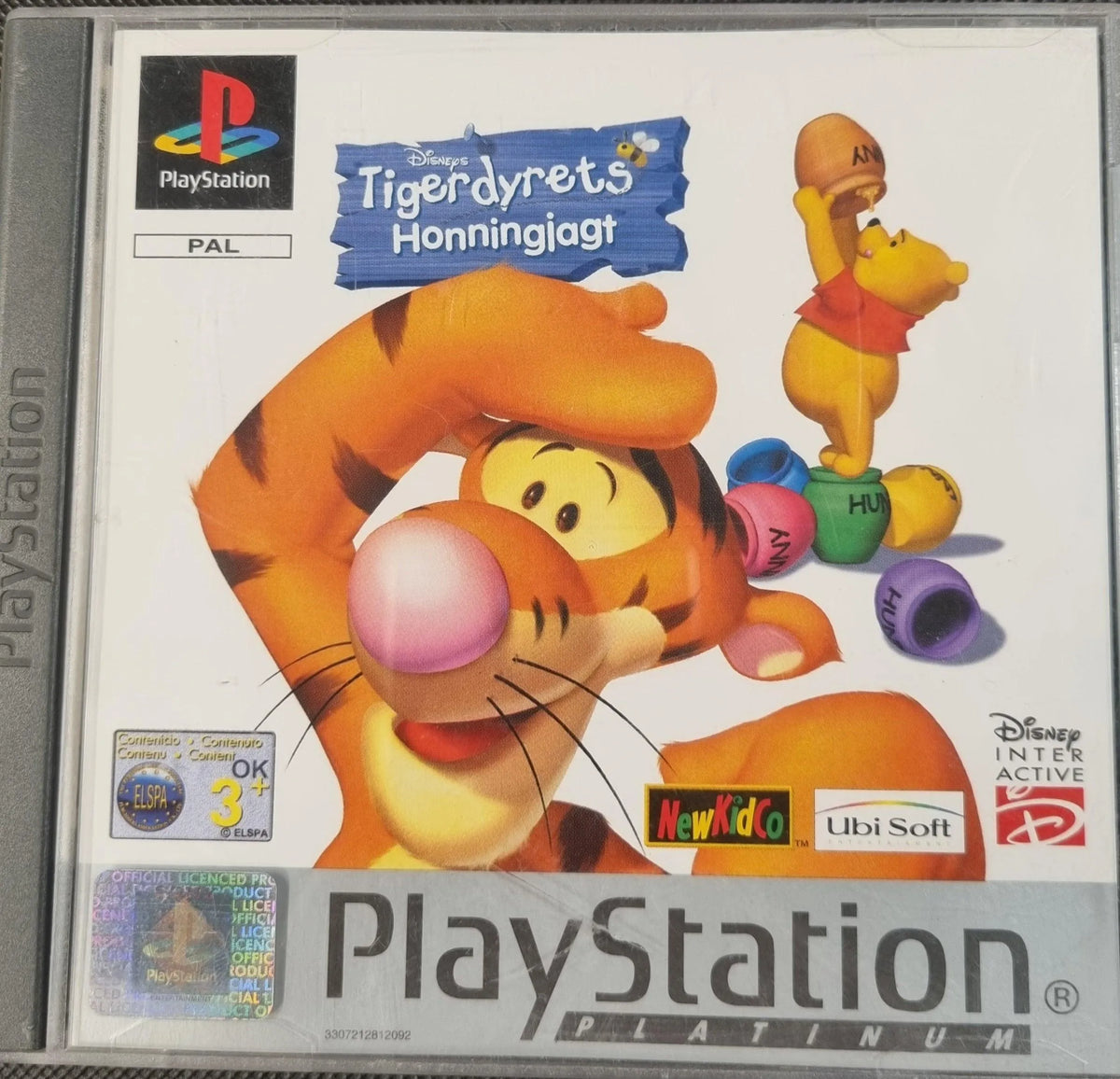 Tigerdyrets Honningjagt (platinum, mindre flænge i case)